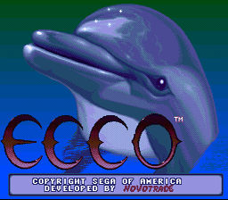 Ecco the Dolphin Genesis Screenshot Screenshot 1