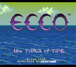 Ecco: The Tides of Time Sega Genesis Screenshot 1