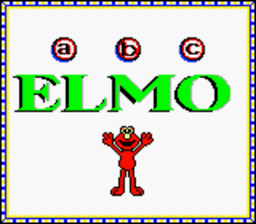 Elmo's ABCs Gameboy Color Screenshot 1