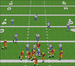 Emmitt Smith Football SNES Screenshot 2