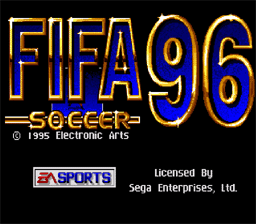 FIFA Soccer 96 Genesis Screenshot Screenshot 1