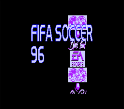 FIFA Soccer 96 Gamegear Screenshot Screenshot 1