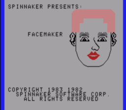 Face Maker Colecovision Screenshot 1