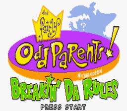 Fairly Odd Parents! Breakin' Da Rules GBA Screenshot Screenshot 1