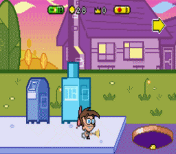 Fairly Odd Parents! Breakin' Da Rules GBA Screenshot Screenshot 3