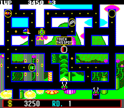 Fantasy Zone 3: The Maze Master System Screenshot 2