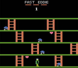 Fast Eddie Atari 2600 Screenshot 1