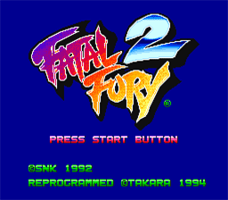 Fatal Fury 2 Super Nintendo Screenshot 1