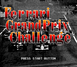 Ferrari Grand Prix Challenge Genesis Screenshot Screenshot 1