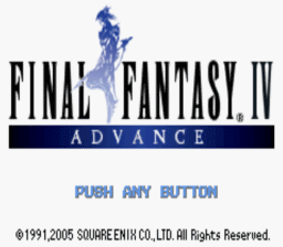 Final Fantasy 4 Advance GBA Screenshot 1