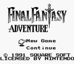 Final Fantasy Adventure Gameboy Screenshot Screenshot 1
