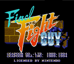 Final Fight GUY Super Nintendo Screenshot 1