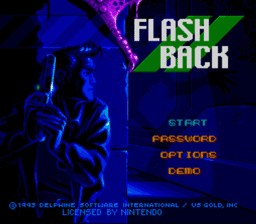 Flash Back: The Quest for Identity SNES Screenshot 1