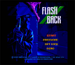 Flash Back: The Quest for Identity Genesis Screenshot Screenshot 1