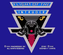 Flight of the Intruder screen shot 1 1