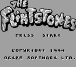 Flintstones (The Movie) Gameboy Screenshot Screenshot 1