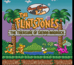 Flintstones: The Treasure of Sierra Madrock SNES Screenshot Screenshot 1