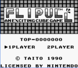 Flipull Gameboy Screenshot Screenshot 1
