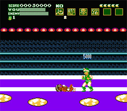 Flying Dragon NES Screenshot 2