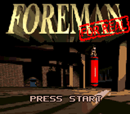 Foreman For Real Gamegear Screenshot 1