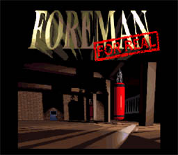 Foreman For Real SNES Screenshot 1