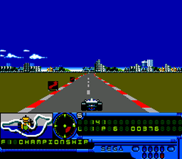 Formula One Master System Screenshot Screenshot 4