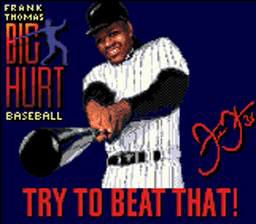 Frank Thomas Big Hurt Baseball screen shot 1 1