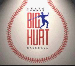 Frank Thomas Big Hurt Baseball SNES Screenshot Screenshot 1