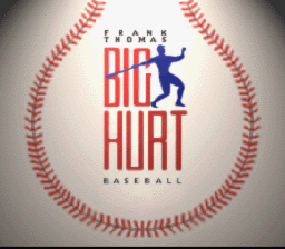 Frank Thomas Big Hurt Baseball SNES Screenshot 1