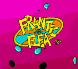 Frantic Flea SNES Screenshot Screenshot 1