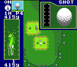 Fred Couples Golf Gamegear Screenshot Screenshot 3