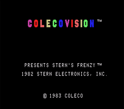 Frenzy Colecovision Screenshot 1