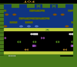 Frogger Atari 2600 Screenshot 2