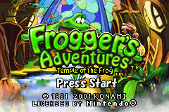 Frogger's Adventures: Temple of the Frog screen shot 1 1