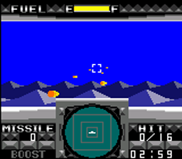 G-Loc Air Battle Gamegear Screenshot 2