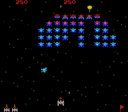Galaxian Colecovision Screenshot Screenshot 2
