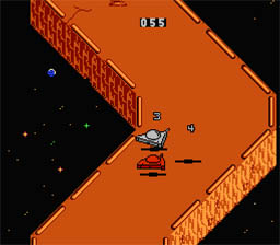 Galaxy 5000 Racing in the 51st Century NES Screenshot 2
