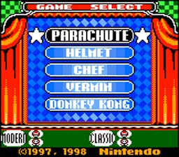 Game and Watch Gallery 2 Gameboy/Gameboy Color Screenshot 2