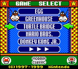 Game and Watch Gallery 3 Gameboy/Gameboy Color Screenshot 2