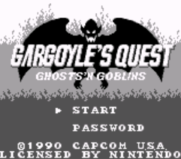 Gargoyle's Quest Gameboy Screenshot 1
