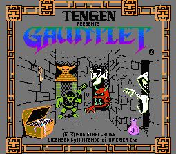 Gauntlet NES Screenshot 1