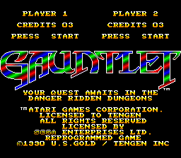 Gauntlet Master System Screenshot Screenshot 1