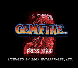 Gemfire Sega Genesis Screenshot 1