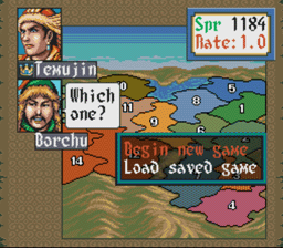 Ghenghis Khan 2: Clan of the Gray Wolf SNES Screenshot 2