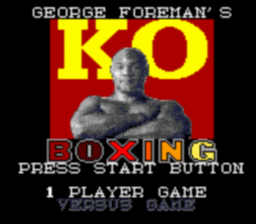 George Foreman's KO Boxing screen shot 1 1