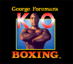 George Foreman's KO Boxing SNES Screenshot 1