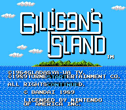 Adventures of Gilligan's Island NES Screenshot 1