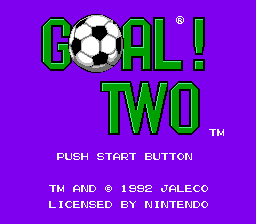 Goal! Two NES Screenshot Screenshot 1