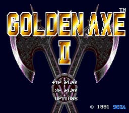 Golden Axe 2 Sega Genesis Screenshot 1