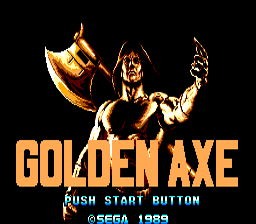 Golden Axe Sega Master System Screenshot 1